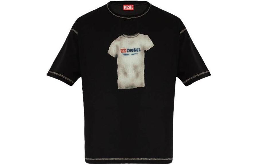 Футболка мужская черная Diesel, черный
Футболка мужская черная Diesel, черный