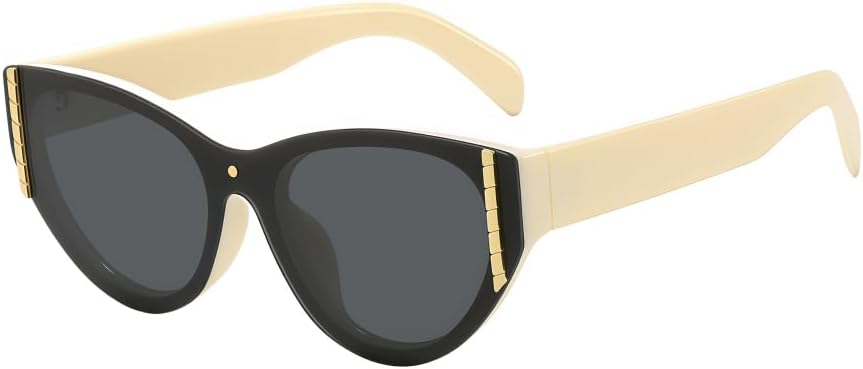 Солнцезащитные очки MAZNVISO Retro Cat Eye для женщин – модные очки без оправы, стильные очки с защитой от УФ-излучения для активного отдыха и путешествий Generic, Beige
Солнцезащитные очки MAZNVISO Retro Cat Eye для женщин – модные очки без оправы, стильные очки с защитой от УФ-излучения для активного отдыха и путешествий Generic, Beige