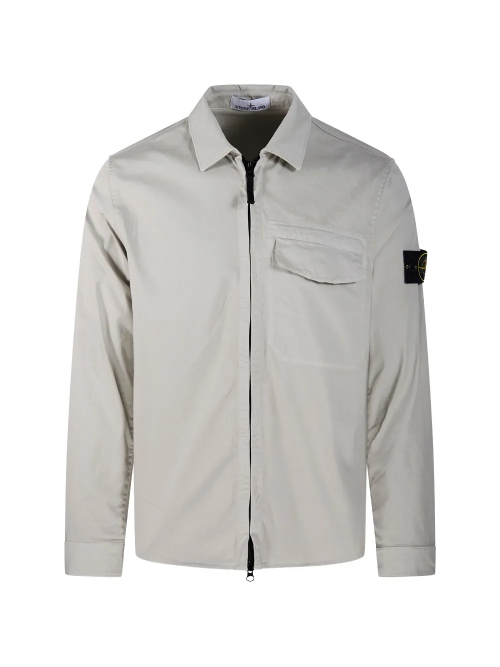 Куртка с карманом на молнии Stone Island, бежевый
Куртка с карманом на молнии Stone Island, бежевый