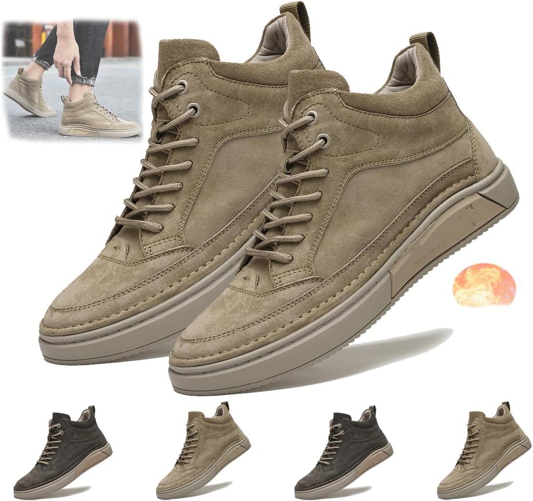 Замшевые кроссовки для мужчин, повседневные кроссовки из кожи, мягкие для ходьбы, противоскользящие, дышащие, для вождения, легкие кеды, комфортные кожаные скелетные кроссовки Generic, хаки
Замшевые кроссовки для мужчин, повседневные кроссовки из кожи, мягкие для ходьбы, противоскользящие, дышащие, для вождения, легкие кеды, комфортные кожаные скелетные кроссовки Generic, хаки