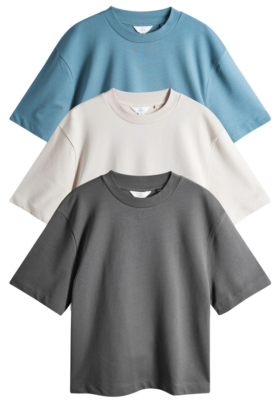 Рубашка The Set, цвет Opal/Anthracite/Light grey
Рубашка The Set, цвет Opal/Anthracite/Light grey