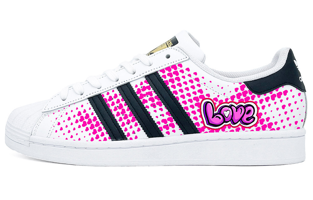 Кроссовки adidas originals Superstar Series Skateboarding Shoes Unisex Low-top Black, розовый
Кроссовки adidas originals Superstar Series Skateboarding Shoes Unisex Low-top Black, розовый