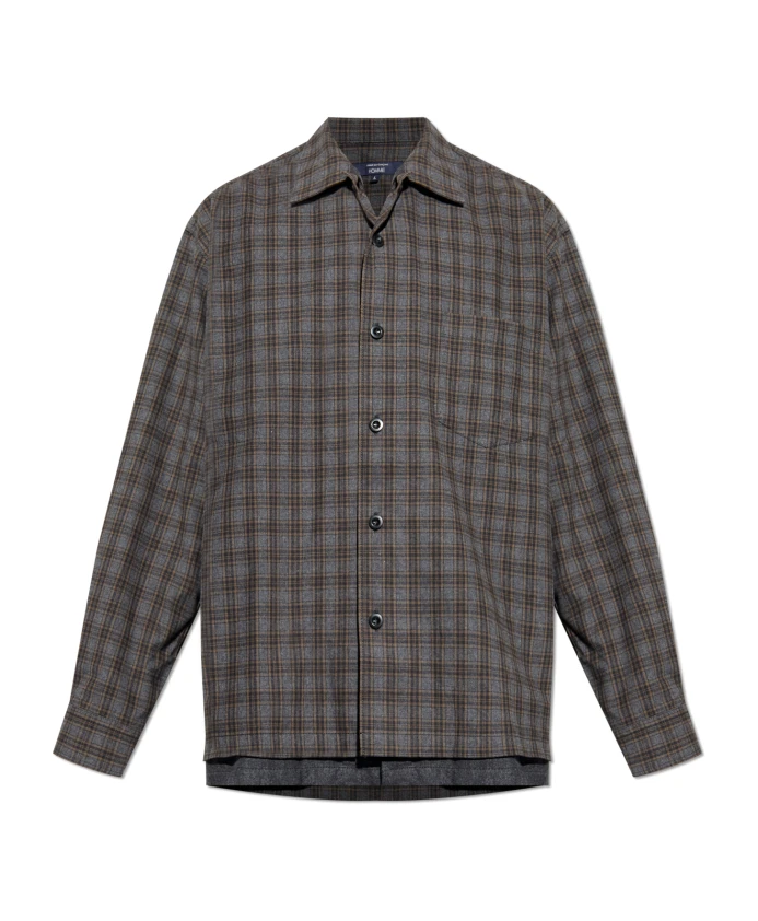 Рубашка в клетку Comme Des Garã§Ons, серый
Рубашка в клетку Comme Des Garã§Ons, серый