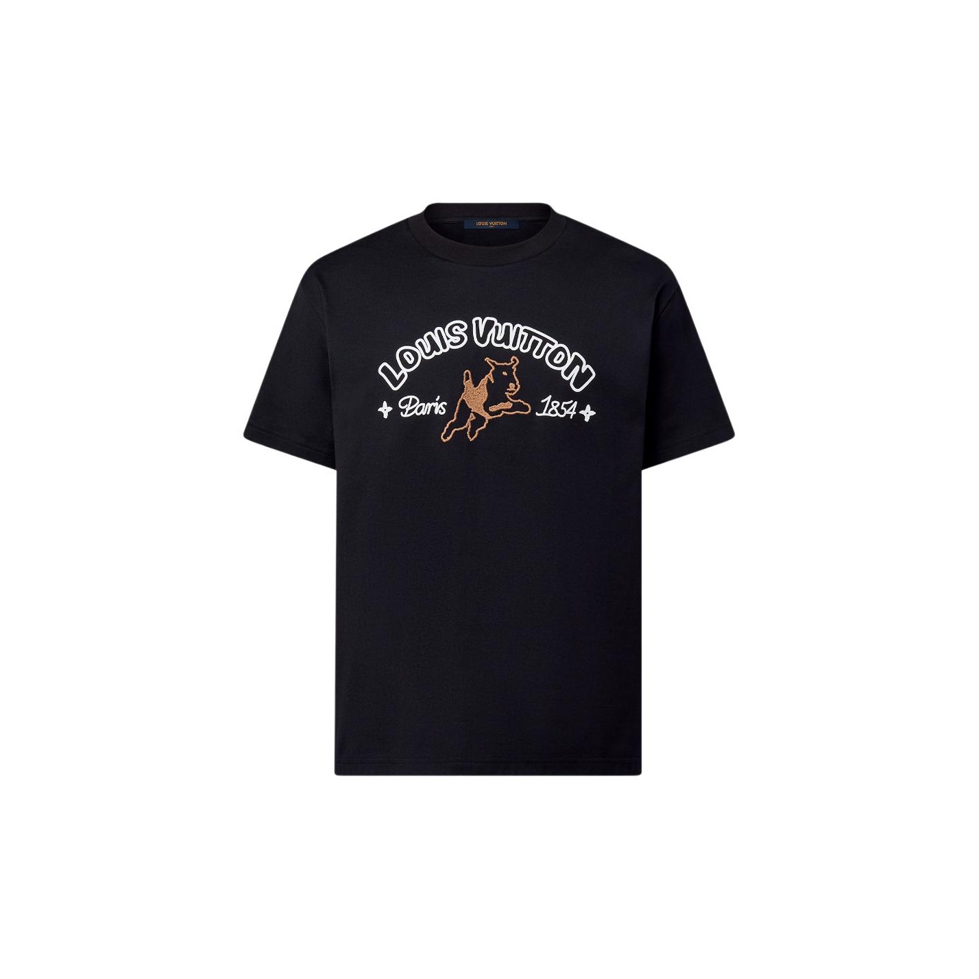 Футболка из хлопка с вышивкой от Tyler The Creator LOUIS VUITTON, черный
Футболка из хлопка с вышивкой от Tyler The Creator LOUIS VUITTON, черный