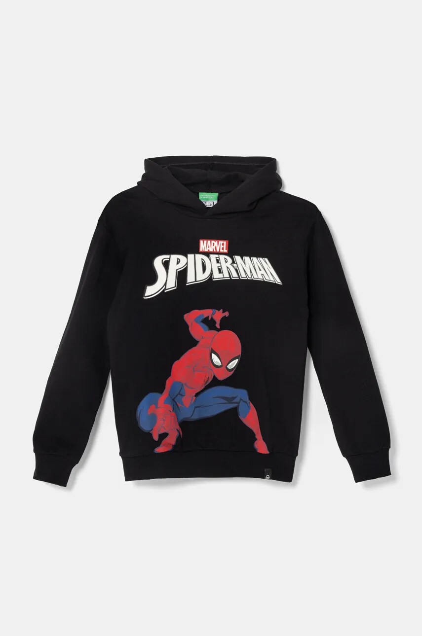 Детская хлопковая толстовка United Colors Of Benetton, черный
Детская хлопковая толстовка United Colors Of Benetton, черный