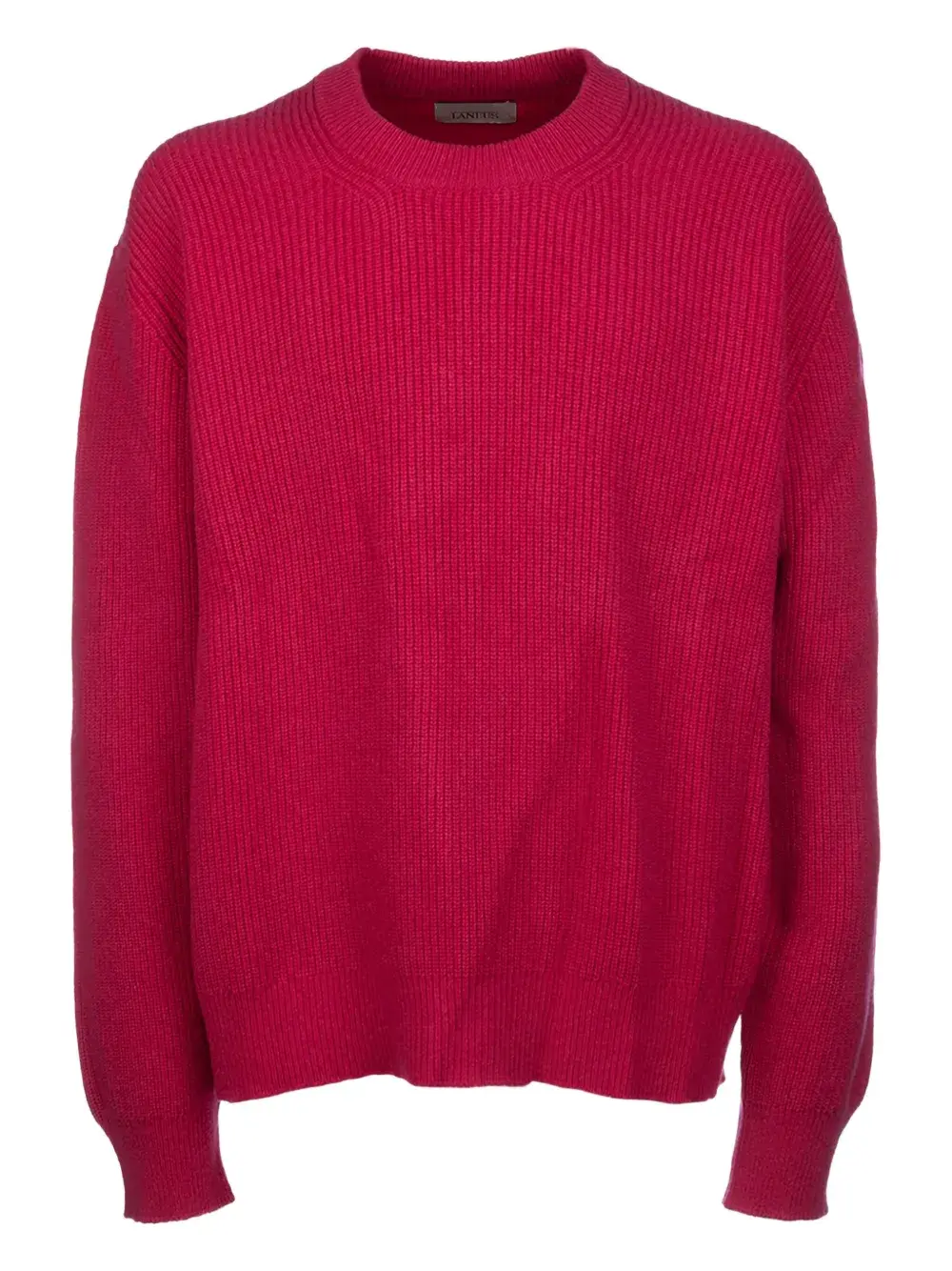 Свитер в рубчик с круглым вырезом Laneus, красный
Свитер в рубчик с круглым вырезом Laneus, красный
