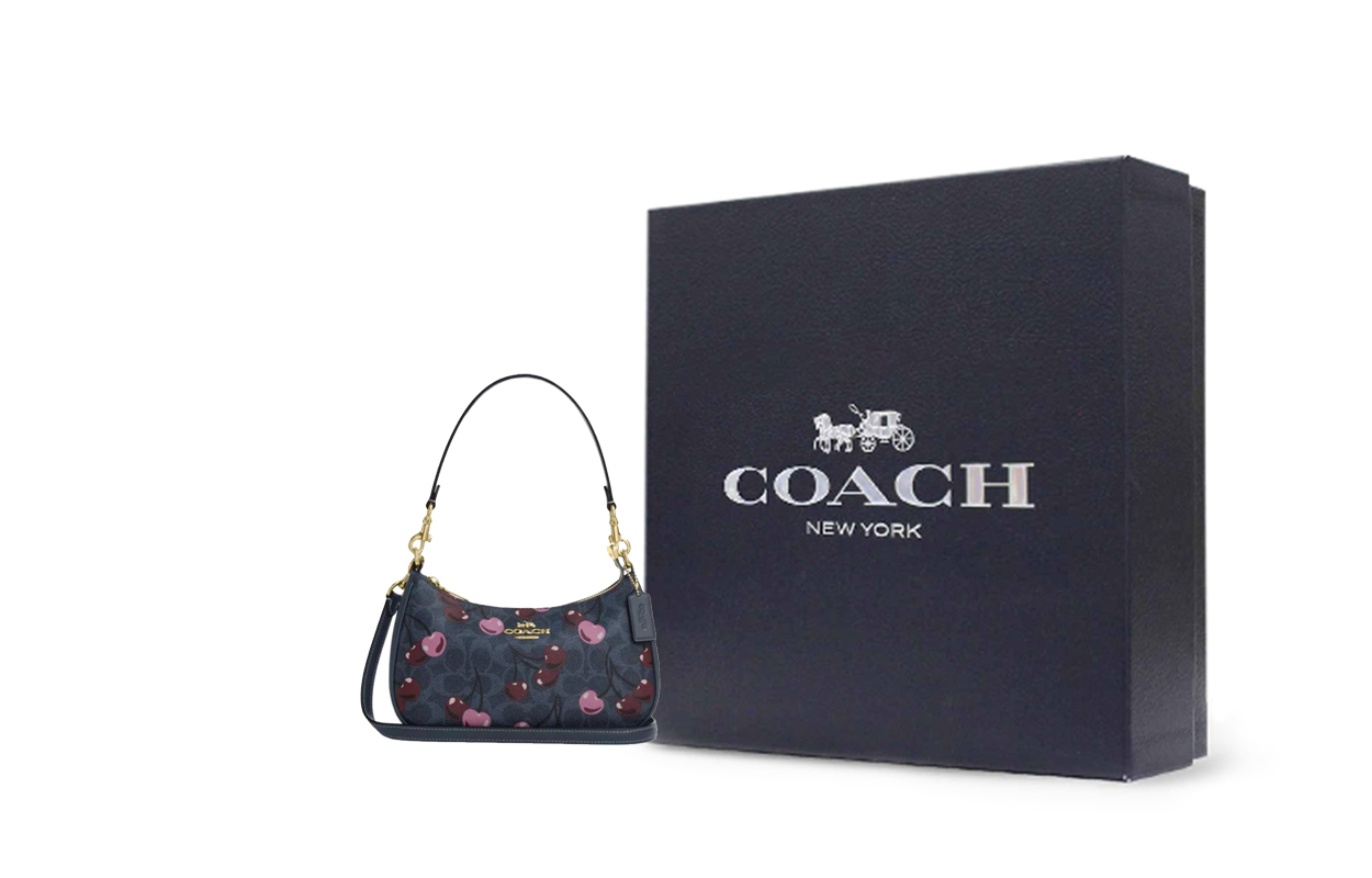 COACH Терри из текстиля с покрытием женская синяя маленькая сумка через плечо кроссбоди
COACH Терри из текстиля с покрытием женская синяя маленькая сумка через плечо кроссбоди