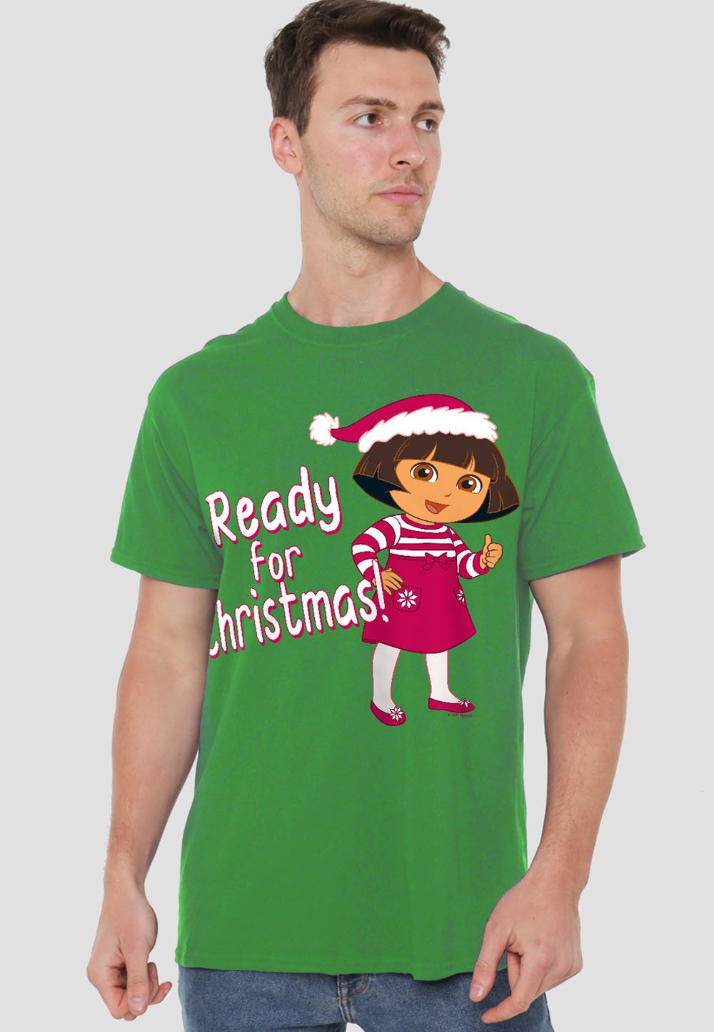 Футболка с принтом DORA THE EXPLORER READY FOR THE HOLIDAYS Cotton Soul, темно-зеленый
Футболка с принтом DORA THE EXPLORER READY FOR THE HOLIDAYS Cotton Soul, темно-зеленый