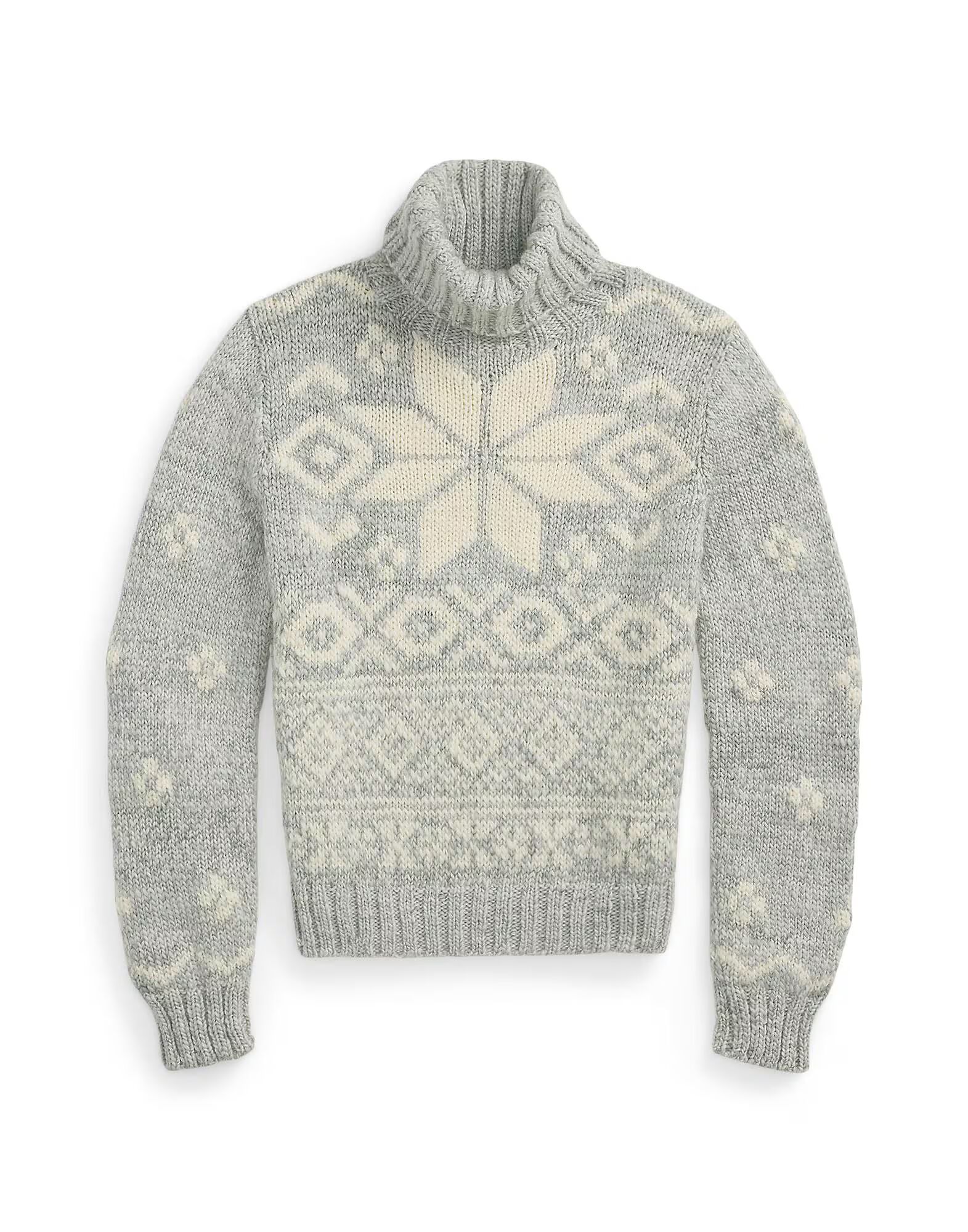 Водолазка Snowflake-Motif Wool Turtleneck Polo Ralph Lauren, светло-серый
Водолазка Snowflake-Motif Wool Turtleneck Polo Ralph Lauren, светло-серый