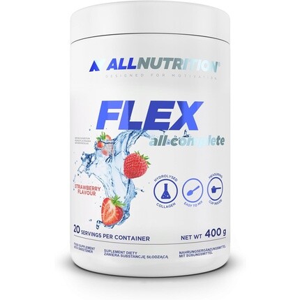 ALLNUTRITION Flex All Complete V2.0 Коллагеновая добавка 400 г клубника
ALLNUTRITION Flex All Complete V2.0 Коллагеновая добавка 400 г клубника