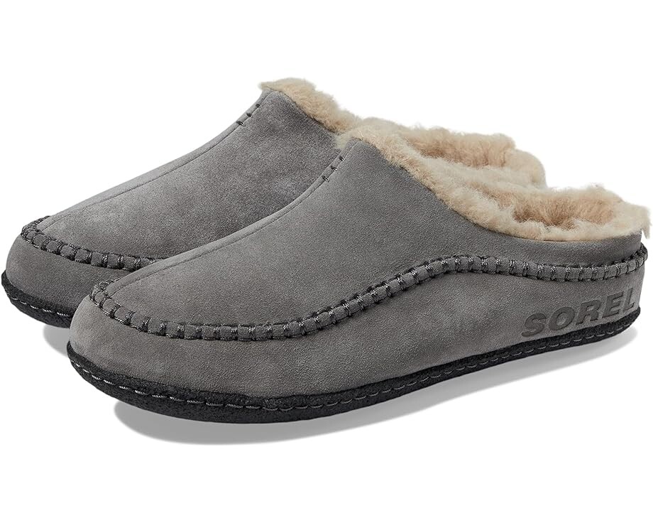 Тапочки SOREL Falcon Ridge II, цвет Quarry/Black 
Тапочки SOREL Falcon Ridge II, цвет Quarry/Black