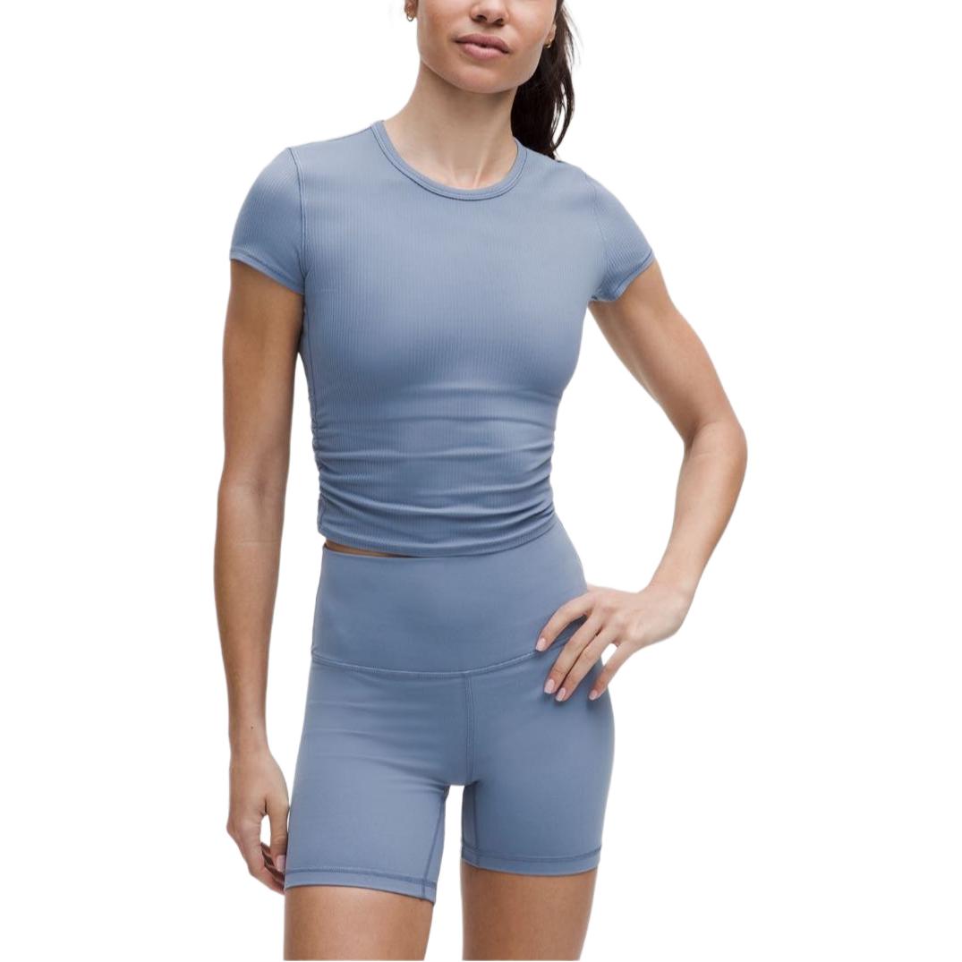 Футболка all it takes nulu женская Lululemon, Washed Denim/Wsdn
Футболка all it takes nulu женская Lululemon, Washed Denim/Wsdn