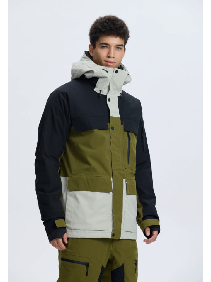 Куртка для лыж/сноуборда зеленого цвета Icepeak
Куртка для лыж/сноуборда зеленого цвета Icepeak