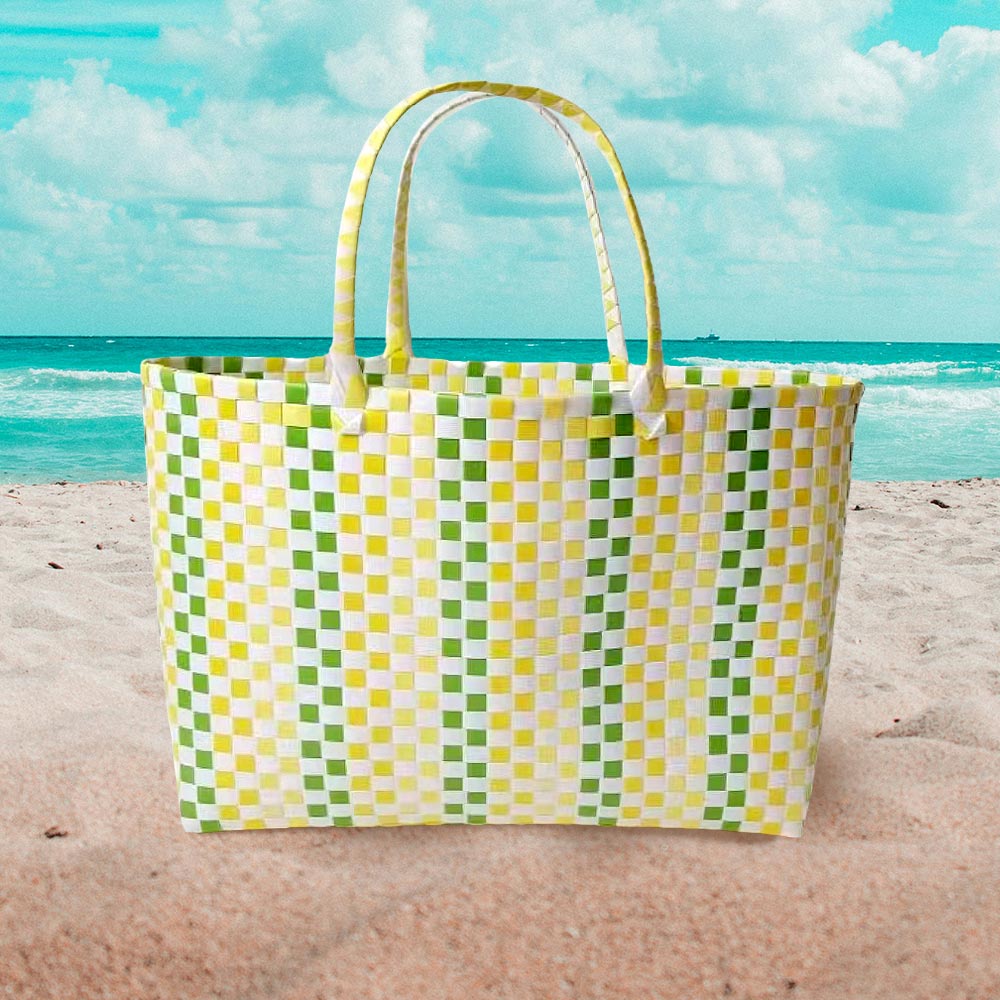 Плетеная объемная сумка-тоут или сумка через плечо FASHNZFAB, Lime
Плетеная объемная сумка-тоут или сумка через плечо FASHNZFAB, Lime