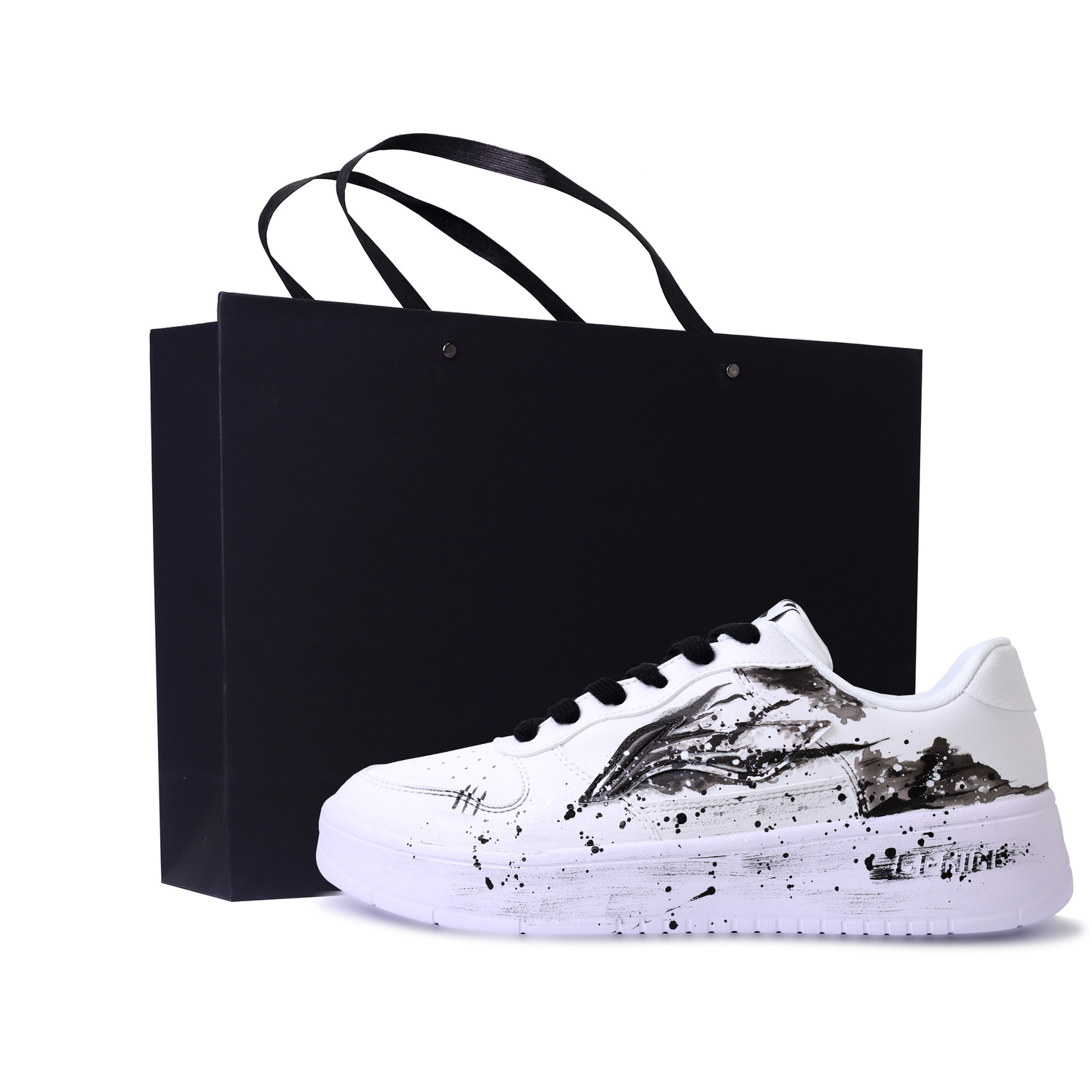 LINING Лининг Понтун Боутс устойчивые к истиранию, легкие и дышащие лоу-топ скейтбордские кроссовки унисекс черно-белые, цвет Black White
LINING Лининг Понтун Боутс устойчивые к истиранию, легкие и дышащие лоу-топ скейтбордские кроссовки унисекс черно-белые, цвет Black White