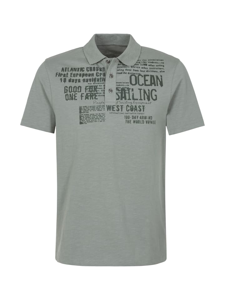 Рубашка поло цвета шалфея John Devin
Рубашка поло цвета шалфея John Devin