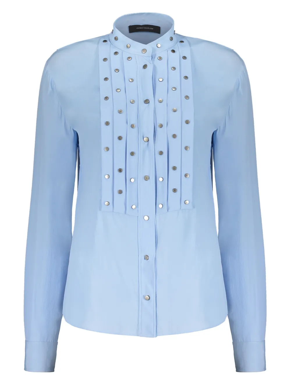 Рубашка с заклепками Cédric Charlier, синий
Рубашка с заклепками Cédric Charlier, синий