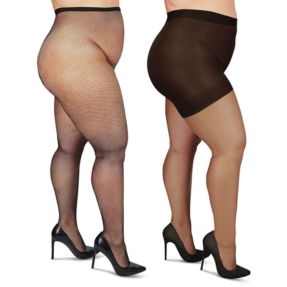 2 пары пышных колготок в сетку и ультрапрозрачных колготок MeMoi, черный
2 пары пышных колготок в сетку и ультрапрозрачных колготок MeMoi, черный