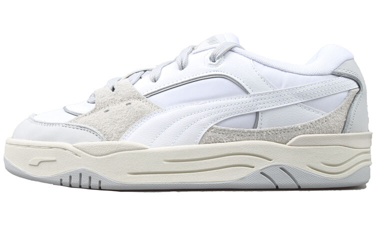 Кожаные кроссовки Puma 180 для скейтбординга унисекс, белый/серый
Кожаные кроссовки Puma 180 для скейтбординга унисекс, белый/серый