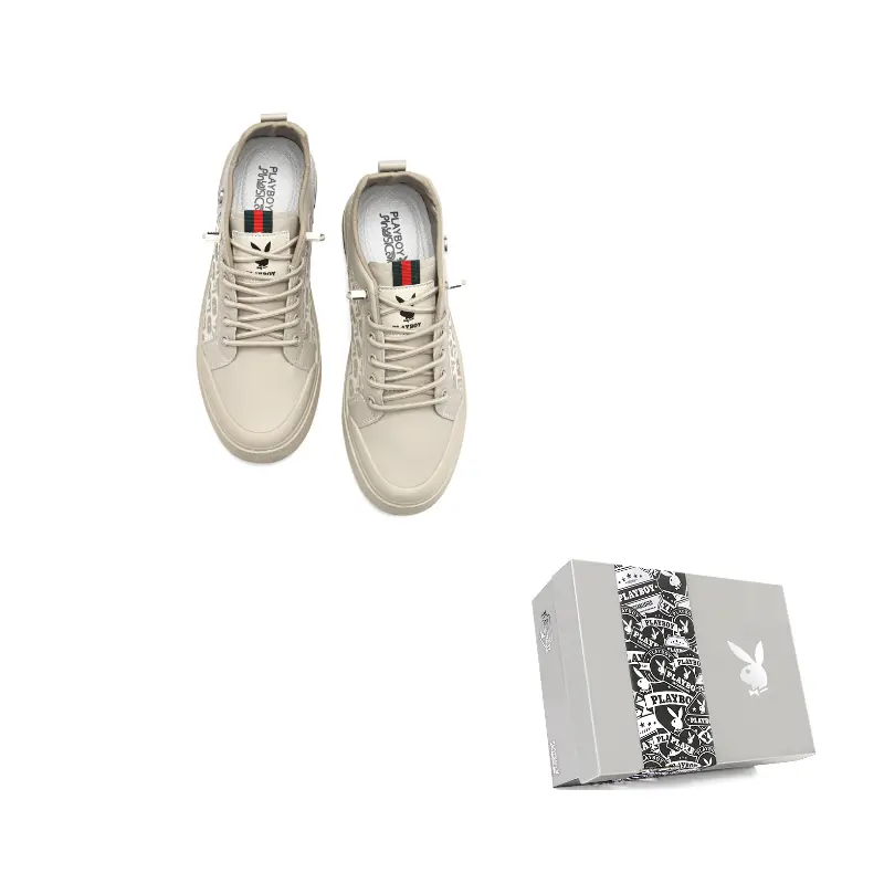 Низкие кроссовки для скейтбординга мужские box Playboy, бежевый
Низкие кроссовки для скейтбординга мужские box Playboy, бежевый