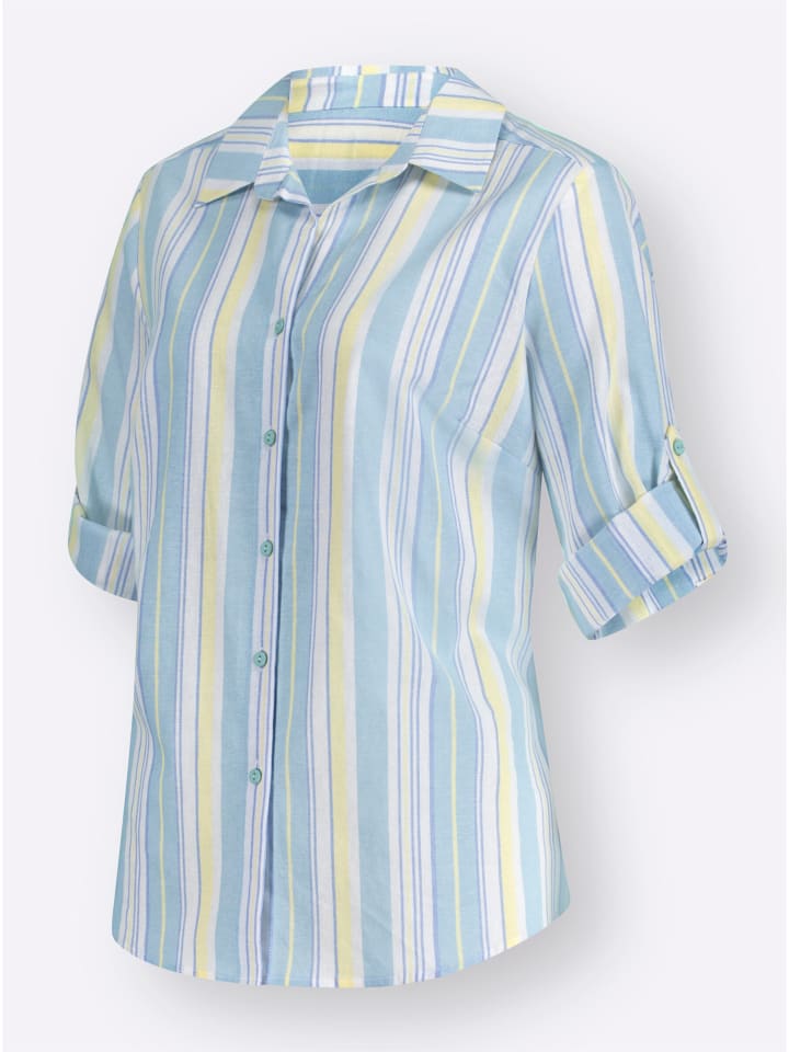 Блузка-рубашка в мятную полоску WITT WEIDEN
Блузка-рубашка в мятную полоску WITT WEIDEN