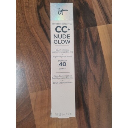 Cc+ Nude Glow Skin Tint Serum Care Foundation Light Medium 32 мл, It Cosmetics
Cc+ Nude Glow Skin Tint Serum Care Foundation Light Medium 32 мл, It Cosmetics