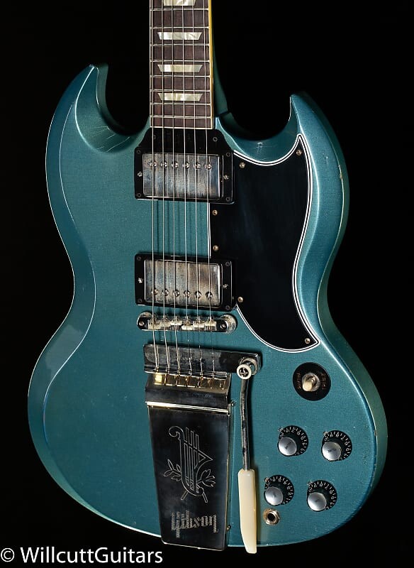 Электрогитара Gibson Custom Shop 1964 SG Standard Reissue Murphy Lab Light Aged Maestro Vibrola Antique Pelham Blue
Электрогитара Gibson Custom Shop 1964 SG Standard Reissue Murphy Lab Light Aged Maestro Vibrola Antique Pelham Blue