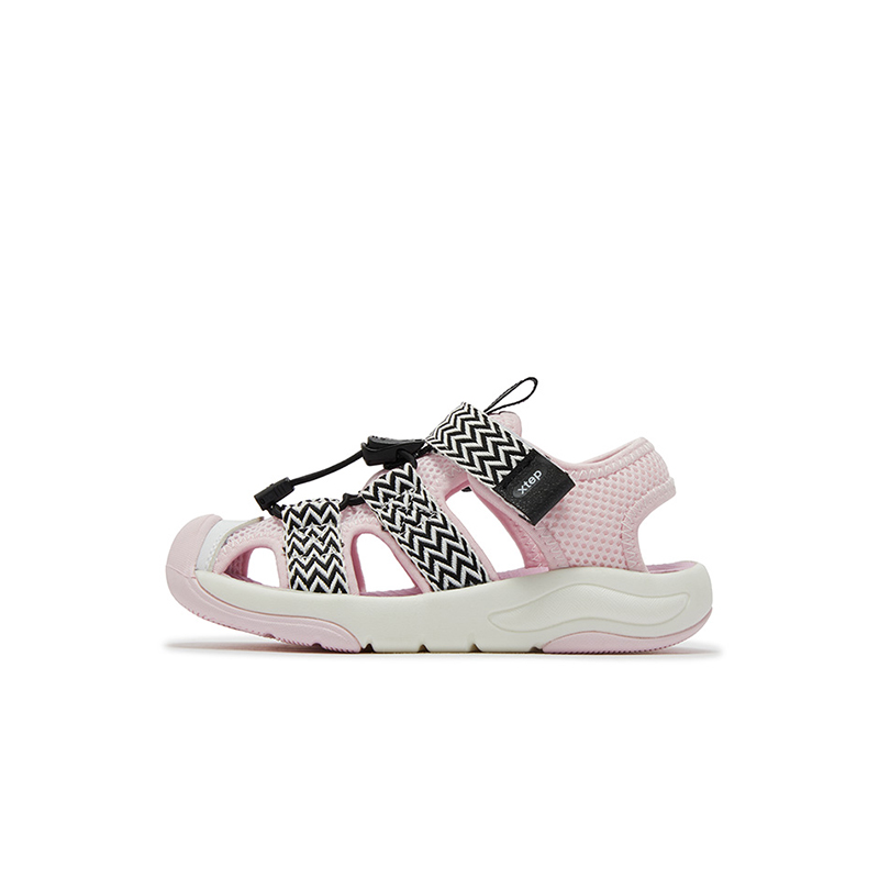 Детские сандалии с низким верхом, нескользящие и дышащие XTEP, кремовый/розовый/черный
Детские сандалии с низким верхом, нескользящие и дышащие XTEP, кремовый/розовый/черный