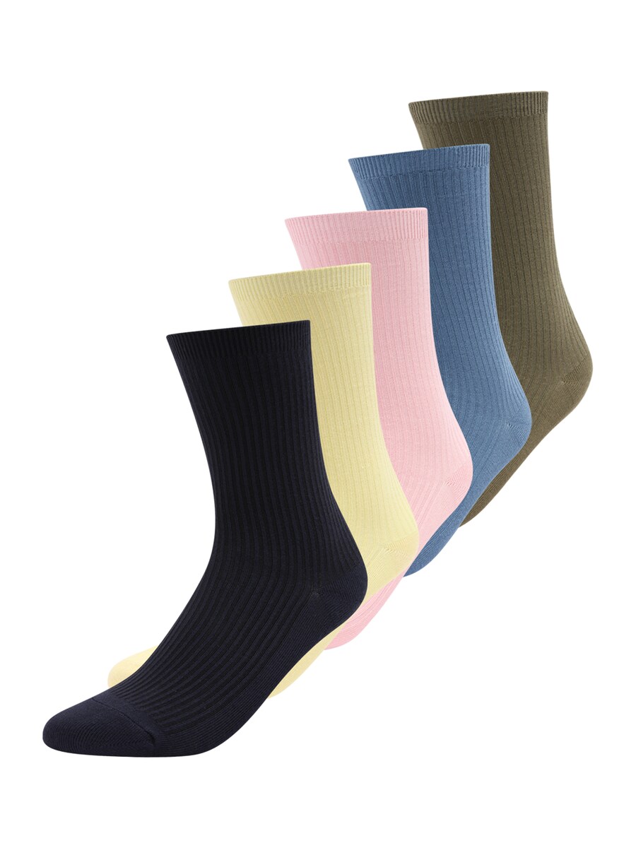 Носки BeckSöndergaard Telma, цвет Blue/Pastel yellow/Olive/Rose 
Носки BeckSöndergaard Telma, цвет Blue/Pastel yellow/Olive/Rose