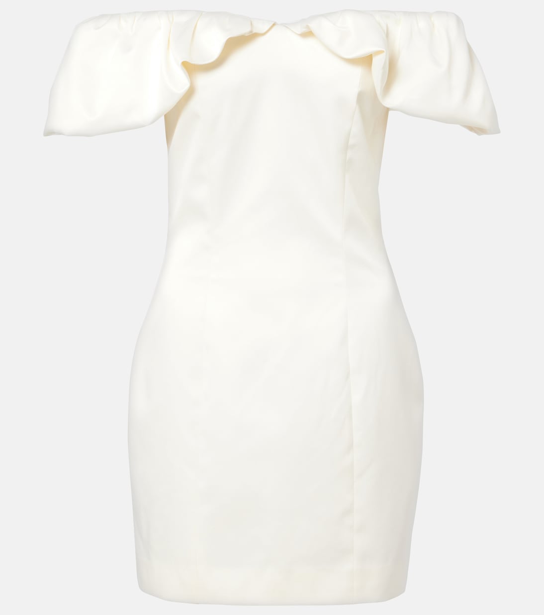 Мини-платье с драпированным асимметричным плечом Rotate, Egret
Мини-платье с драпированным асимметричным плечом Rotate, Egret