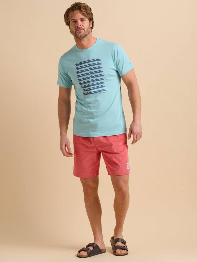 Кордовые шорты из хлопчатобумажной смеси Brakeburn, розовый 
Кордовые шорты из хлопчатобумажной смеси Brakeburn, розовый