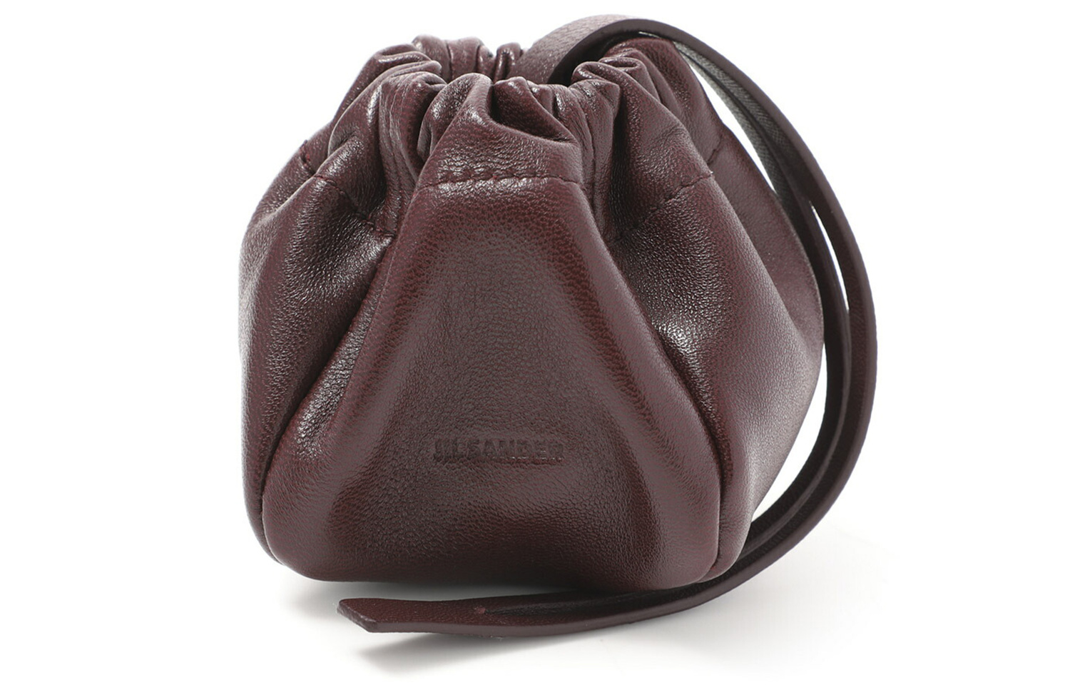 JIL SANDER Кожаная женская сумка через плечо бордового цвета
JIL SANDER Кожаная женская сумка через плечо бордового цвета