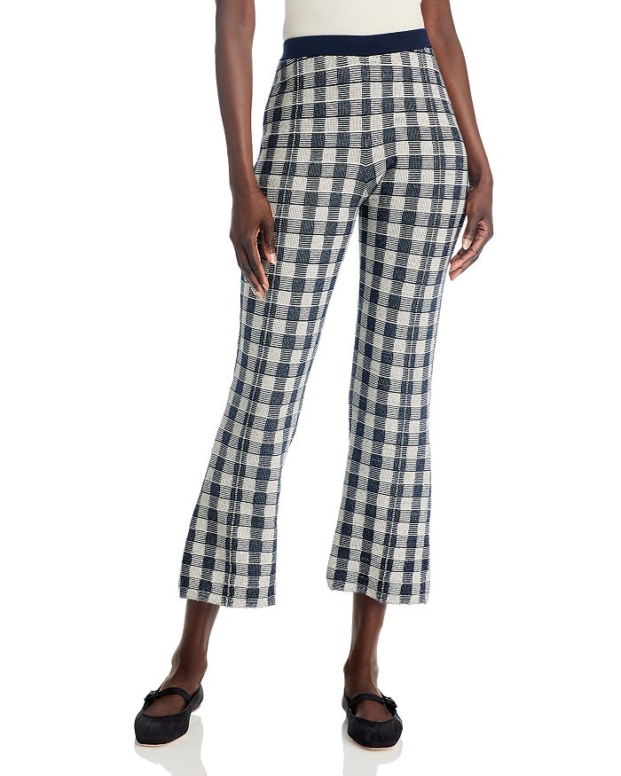 Клетчатые укороченные брюки-клеш Guest in Residence, синий
Клетчатые укороченные брюки-клеш Guest in Residence, синий