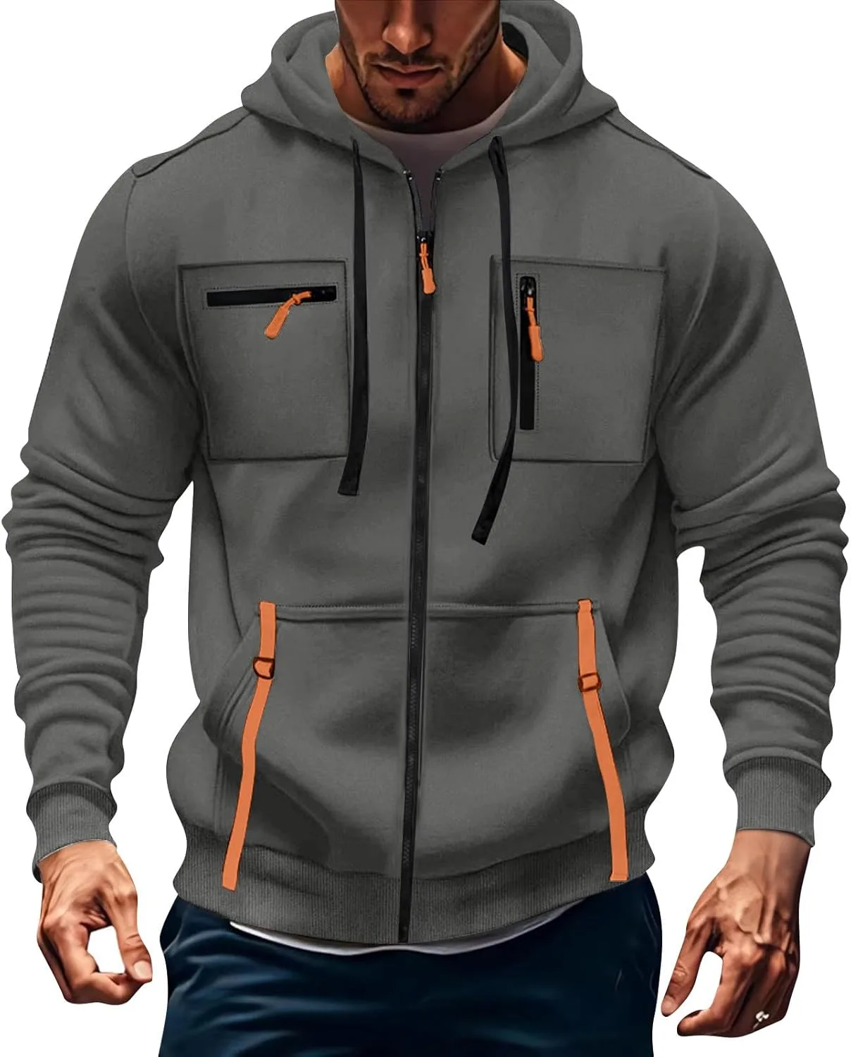 Мужская толстовка Ymosrh с капюшоном и карманами, размеры M-3XL
Мужская толстовка Ymosrh с капюшоном и карманами, размеры M-3XL