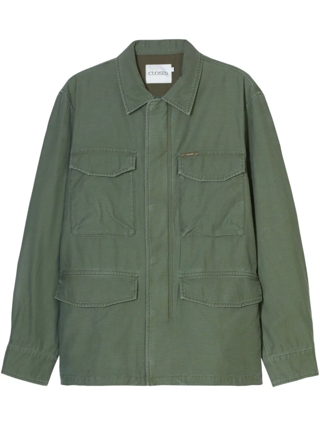 Closed куртка с накладными карманами, зеленый
Closed куртка с накладными карманами, зеленый