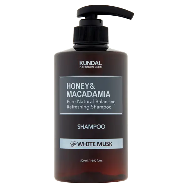 Освежающий шампунь для волос с белым мускусом, 500 мл Kundal Honey & macadamia
Освежающий шампунь для волос с белым мускусом, 500 мл Kundal Honey & macadamia
