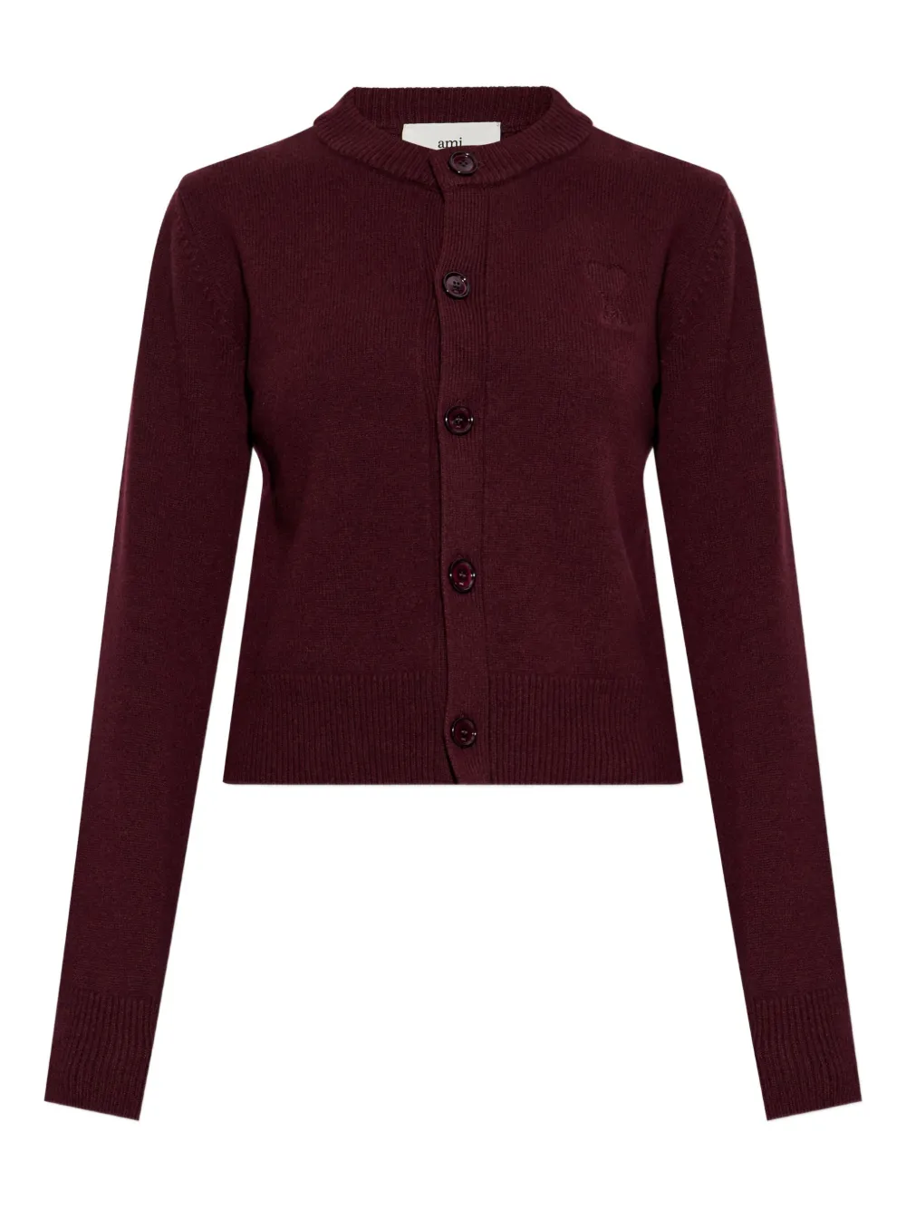 Кардиган с вышивкой и пуговицами Ami Paris, красный
Кардиган с вышивкой и пуговицами Ami Paris, красный