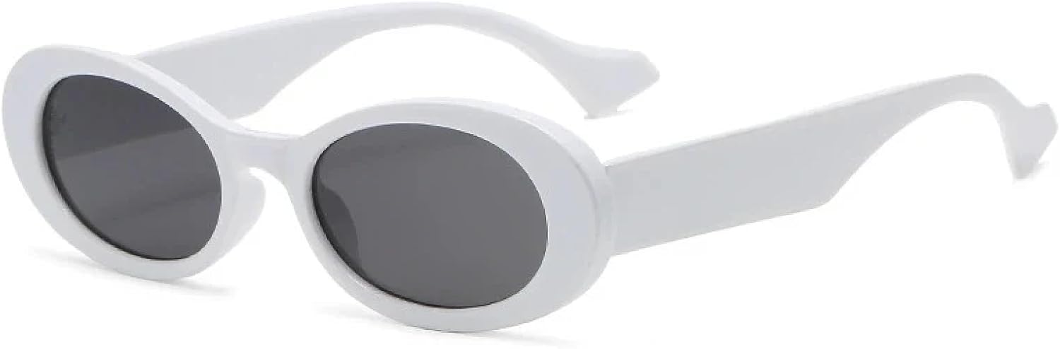 Ретро-роскошные маленькие овальные солнцезащитные очки для женщин и мужчин, модные классические очки для активного отдыха и путешествий, защита от УФ-излучения UV400 TKKTLLT, White Gray
Ретро-роскошные маленькие овальные солнцезащитные очки для женщин и мужчин, модные классические очки для активного отдыха и путешествий, защита от УФ-излучения UV400 TKKTLLT, White Gray