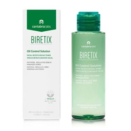 Biretix Oil Control Solution Ретекстурирующий тоник для лица 100 мл Cantabria Labs
Biretix Oil Control Solution Ретекстурирующий тоник для лица 100 мл Cantabria Labs