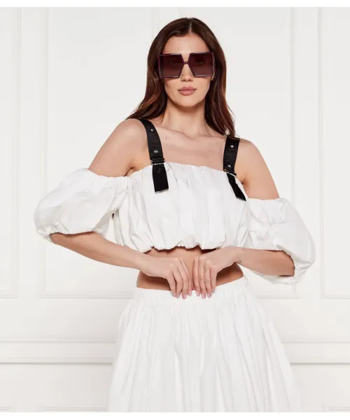 Топ Рауль Cropped fit Pinko, белый
Топ Рауль Cropped fit Pinko, белый