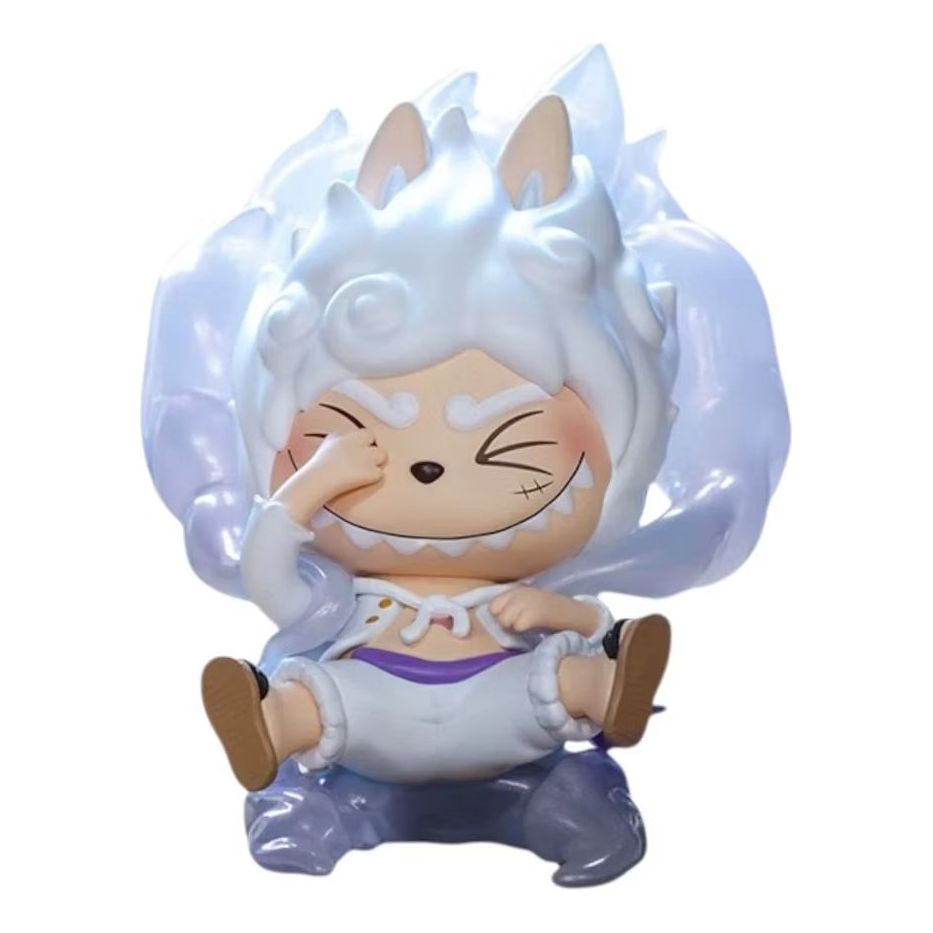 Pop Mart One Piece The Monsters Labubu 'Monkey.D.Luffy Gear 5' Secret Edition
Pop Mart One Piece The Monsters Labubu 'Monkey.D.Luffy Gear 5' Secret Edition