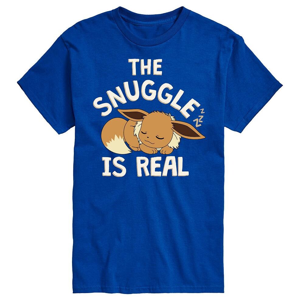 Мужская футболка Pokemon The Snuggle Eevee Licensed Character, синий
Мужская футболка Pokemon The Snuggle Eevee Licensed Character, синий