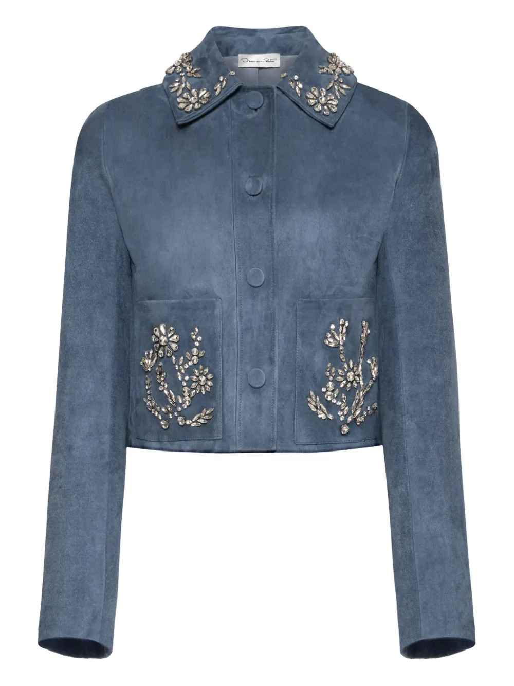 Куртка с кристаллами Oscar de la Renta, синий
Куртка с кристаллами Oscar de la Renta, синий