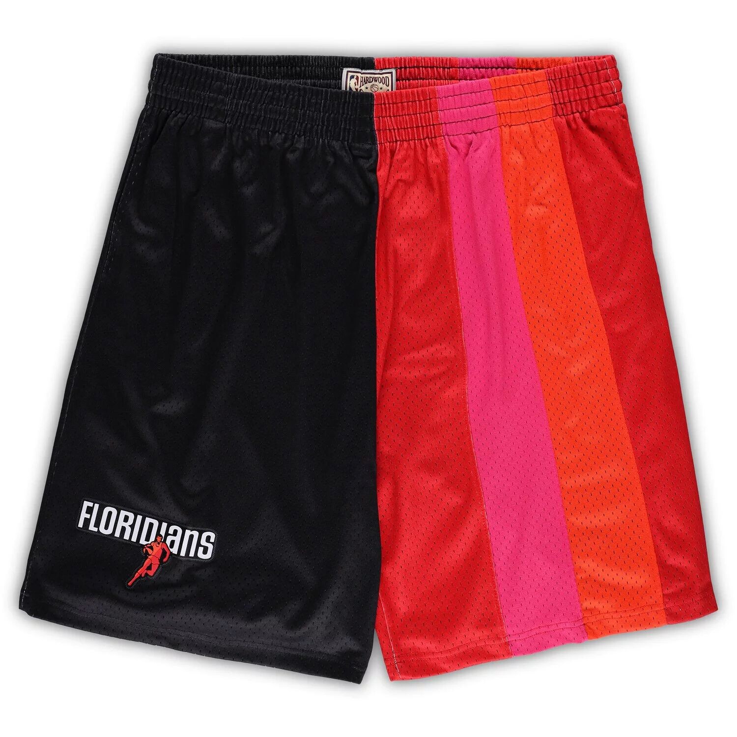 Мужские шорты Mitchell & Ness Black/Red Miami Heat Big & Tall из твердой древесины, классические шорты Swingman с разрезом
Мужские шорты Mitchell & Ness Black/Red Miami Heat Big & Tall из твердой древесины, классические шорты Swingman с разрезом