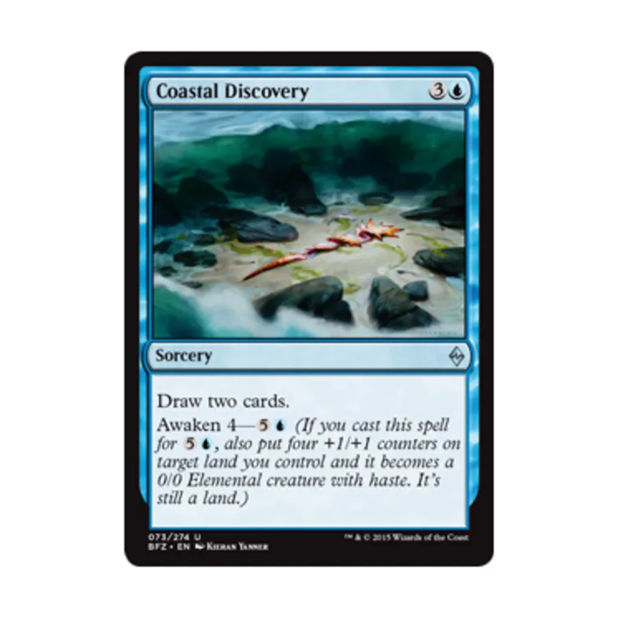 CCG Прибрежное открытие (U), MTG - Battle for Zendikar
CCG Прибрежное открытие (U), MTG - Battle for Zendikar