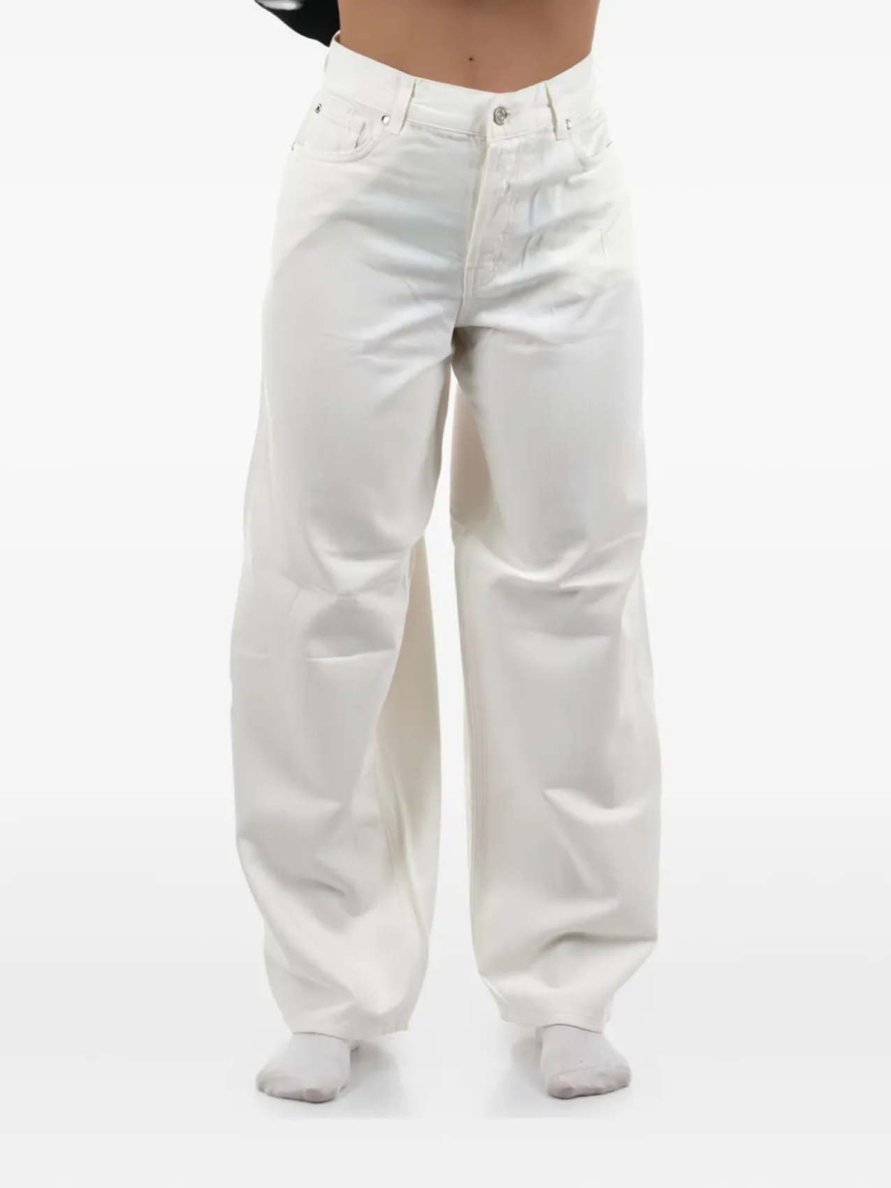 Хлопковые брюки LIU JO, белый
Хлопковые брюки LIU JO, белый