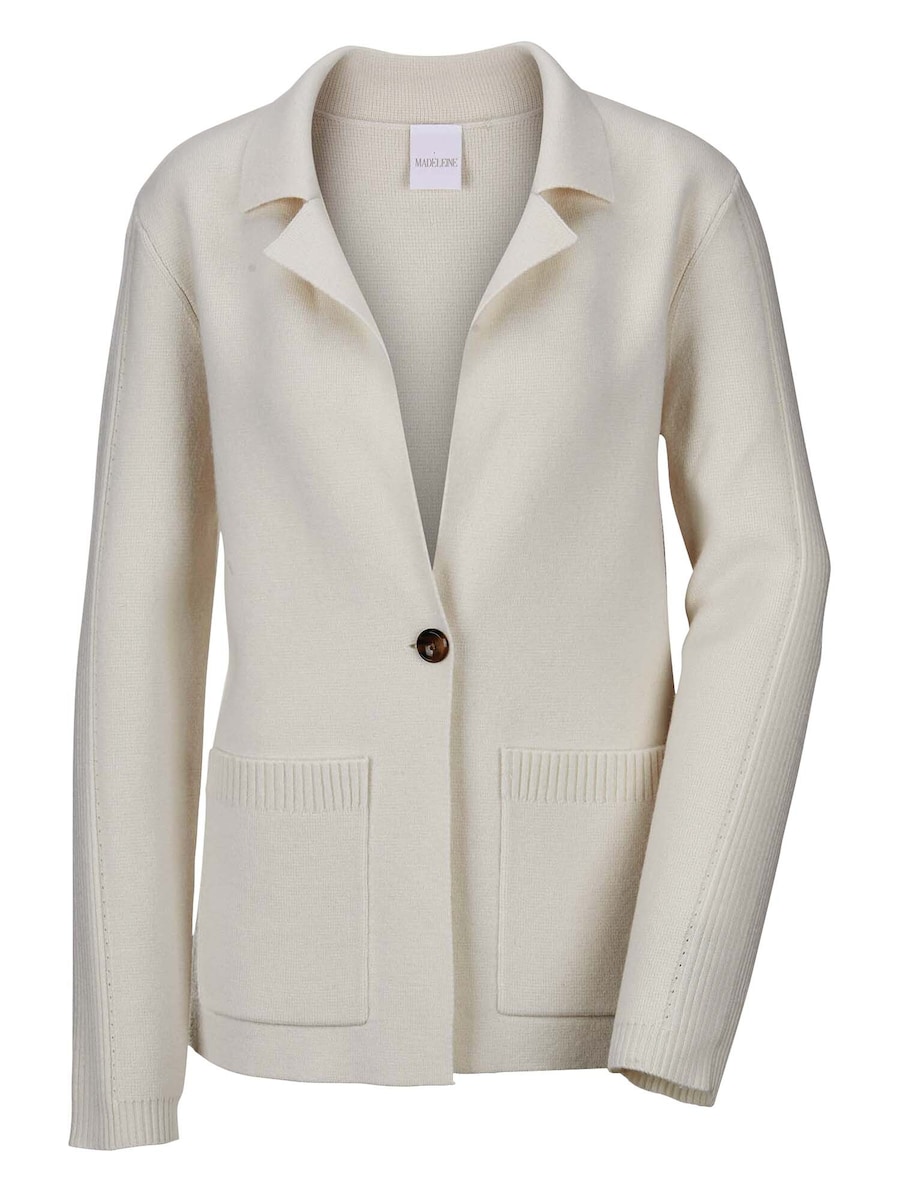 Вязаный кардиган MADELEINE, Wool White
Вязаный кардиган MADELEINE, Wool White