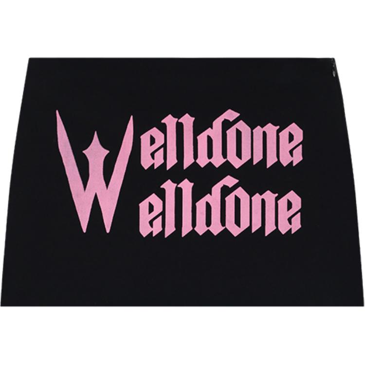 SS24 Повседневная короткая юбка женская черная WE11DONE
SS24 Повседневная короткая юбка женская черная WE11DONE