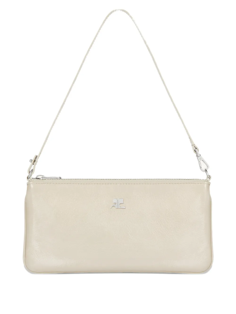 Клатч на молнии с логотипом Courrèges, нейтральный
Клатч на молнии с логотипом Courrèges, нейтральный