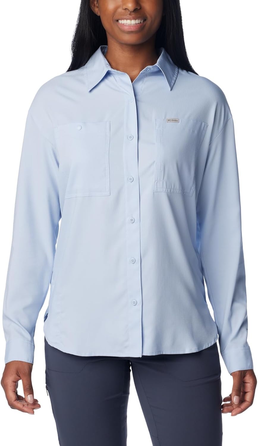 Футболка Columbia Womens Silver Ridge Utility Long Sleeve Shirt, Whisper
Футболка Columbia Womens Silver Ridge Utility Long Sleeve Shirt, Whisper